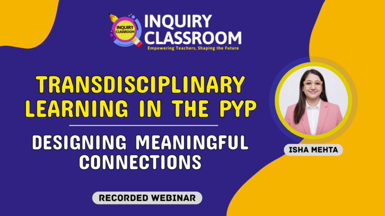 𝐓𝐫𝐚𝐧𝐬𝐝𝐢𝐬𝐜𝐢𝐩𝐥𝐢𝐧𝐚𝐫𝐲 𝐋𝐞𝐚𝐫𝐧𝐢𝐧𝐠 𝐢𝐧 𝐭𝐡𝐞 𝐏𝐘𝐏: 𝐃𝐞𝐬𝐢𝐠𝐧𝐢𝐧𝐠 𝐌𝐞𝐚𝐧𝐢𝐧𝐠𝐟𝐮𝐥 𝐂𝐨𝐧𝐧𝐞𝐜𝐭𝐢𝐨𝐧𝐬