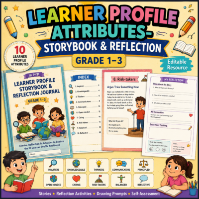 IB PYP Learner Profile Storybook
