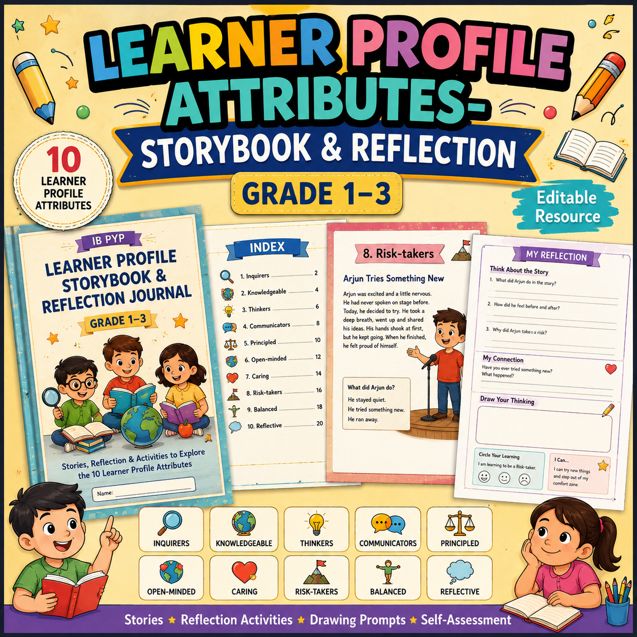 IB PYP Learner Profile Storybook